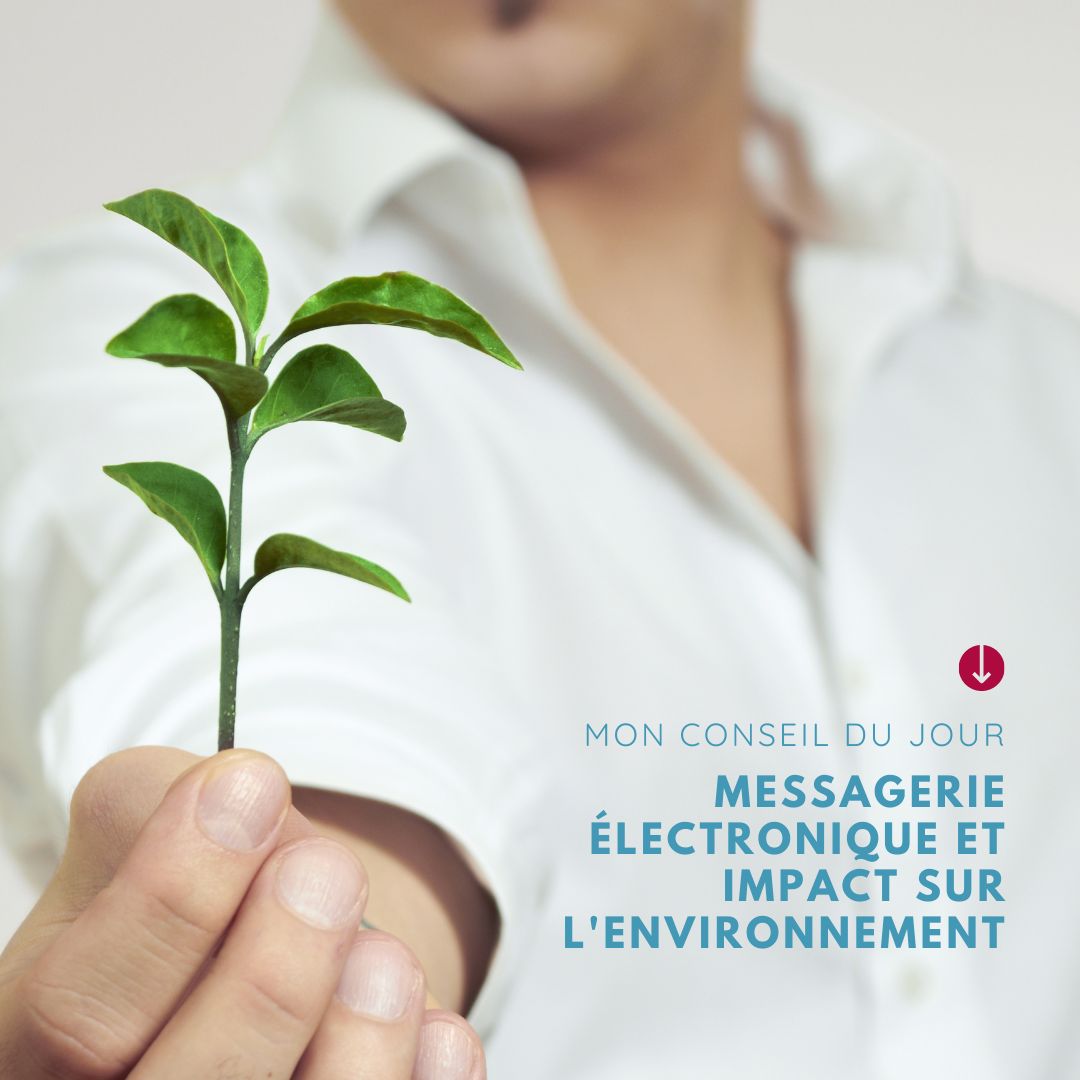 Messagerie électronique et impact sur l’environnement par CréaPAGES