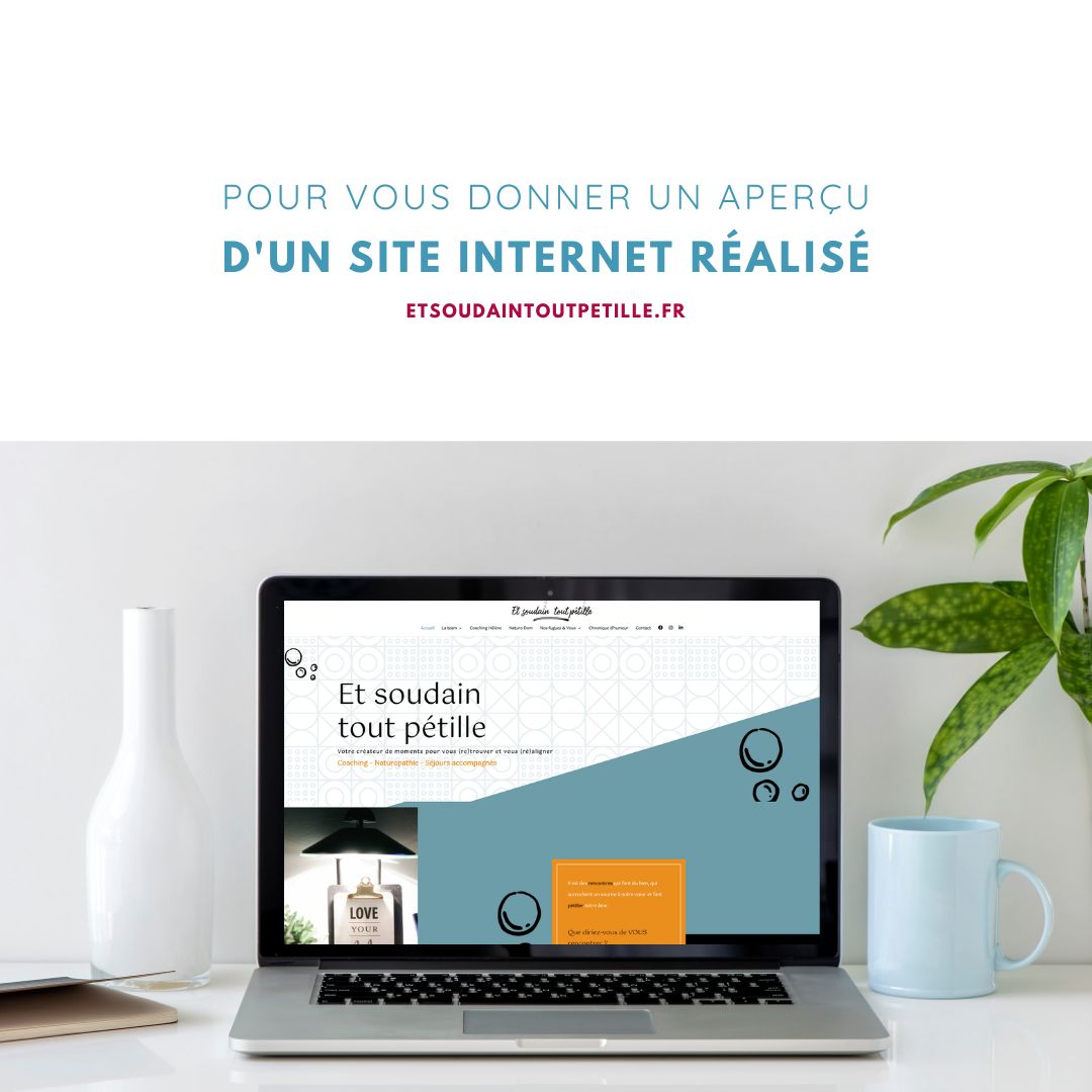 Découvrez le site internet de Et soudain tout pétille