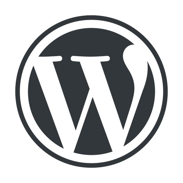 Logo monogramme WordPress