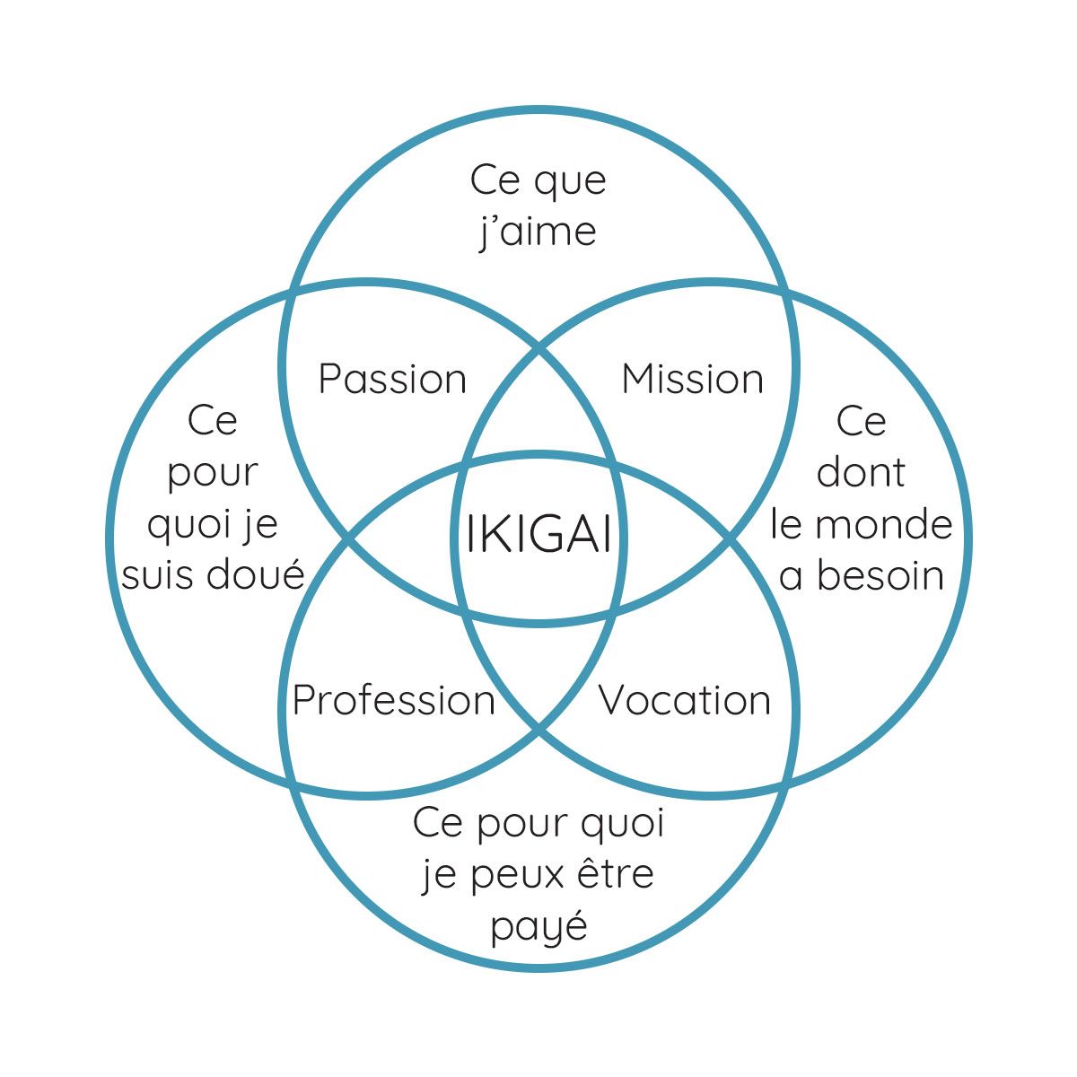 Trouver son Ikigai et être en accord avec son persona